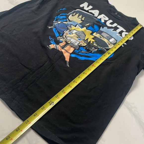 Naruto Shippuden Adult Black Tee Shirt Size Anime Kakashi Sasuke - Picture 6 of 7